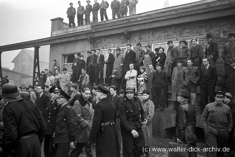 Tödlicher Unfall im Hafen 1953