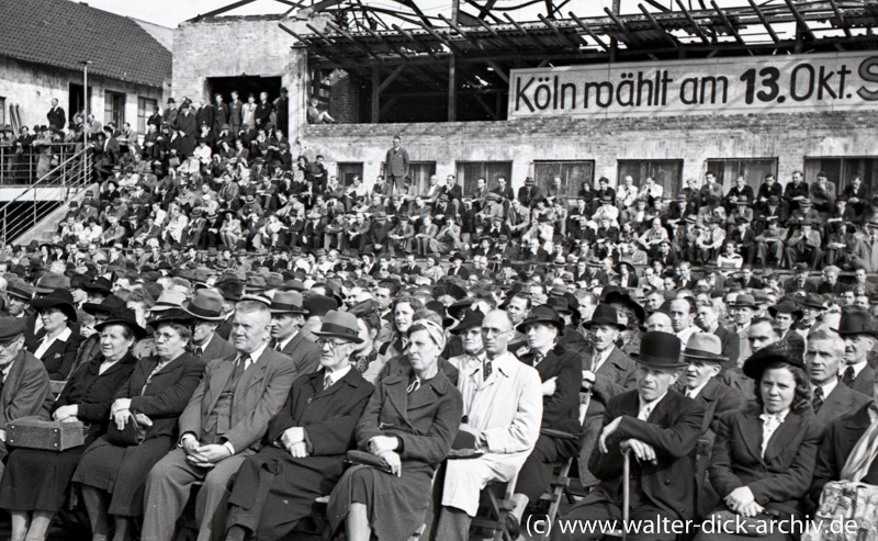 Wahlversammlung der SPD 1946