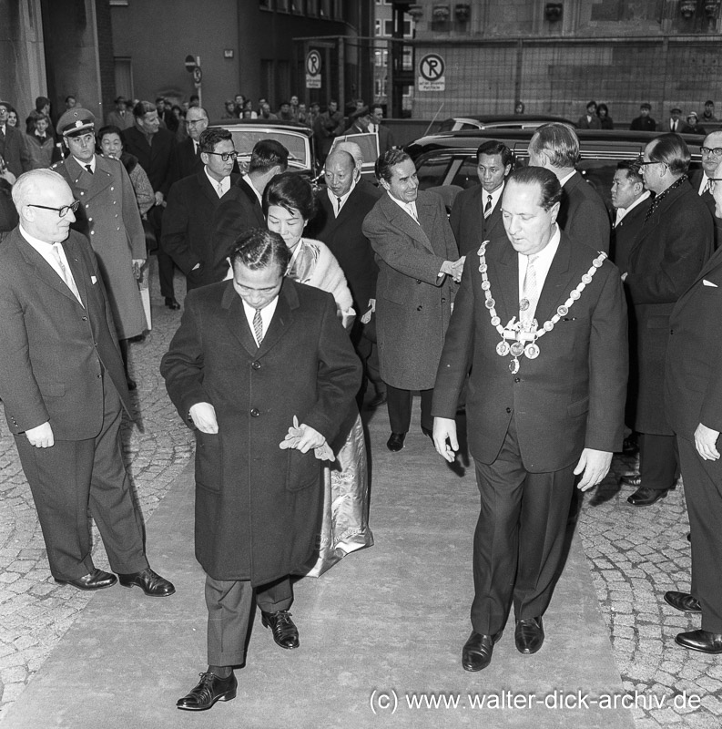 Staatsbesuch aus Südkorea 1964