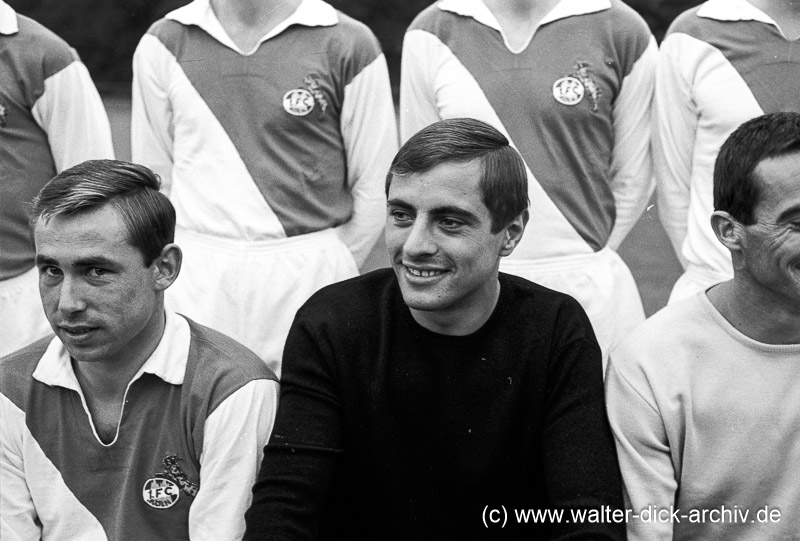 Fritz Pott und Toni Schumacher 1966