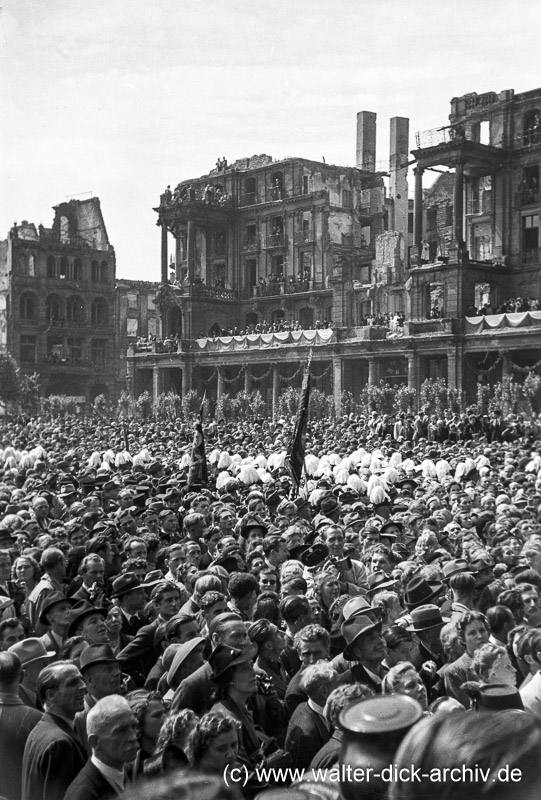 Abschlussgottesdienst zur 700 Jahr Feier 1948