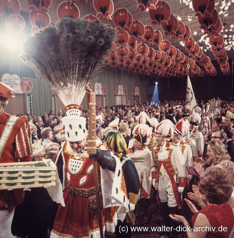 Einzug der Prinzengarde 1972