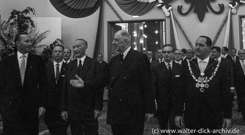 Auf zum Festdiner im Gürzenich 1962