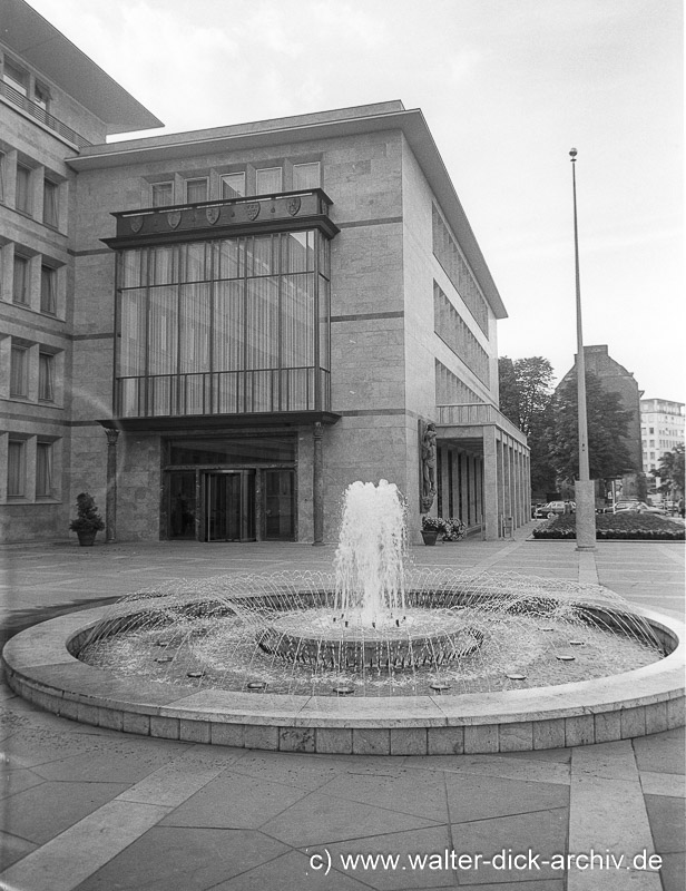 Brunnen am Gereonshof 1959