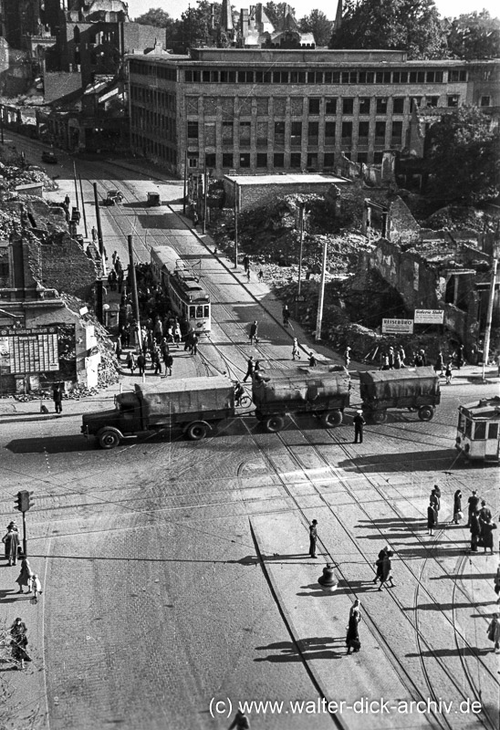 Christophstraße/Kaiser-Wilhelm-Ring 1947